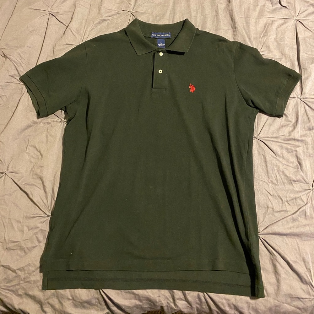 L U.S. Polo Assn. Short Sleeve Polo Tee